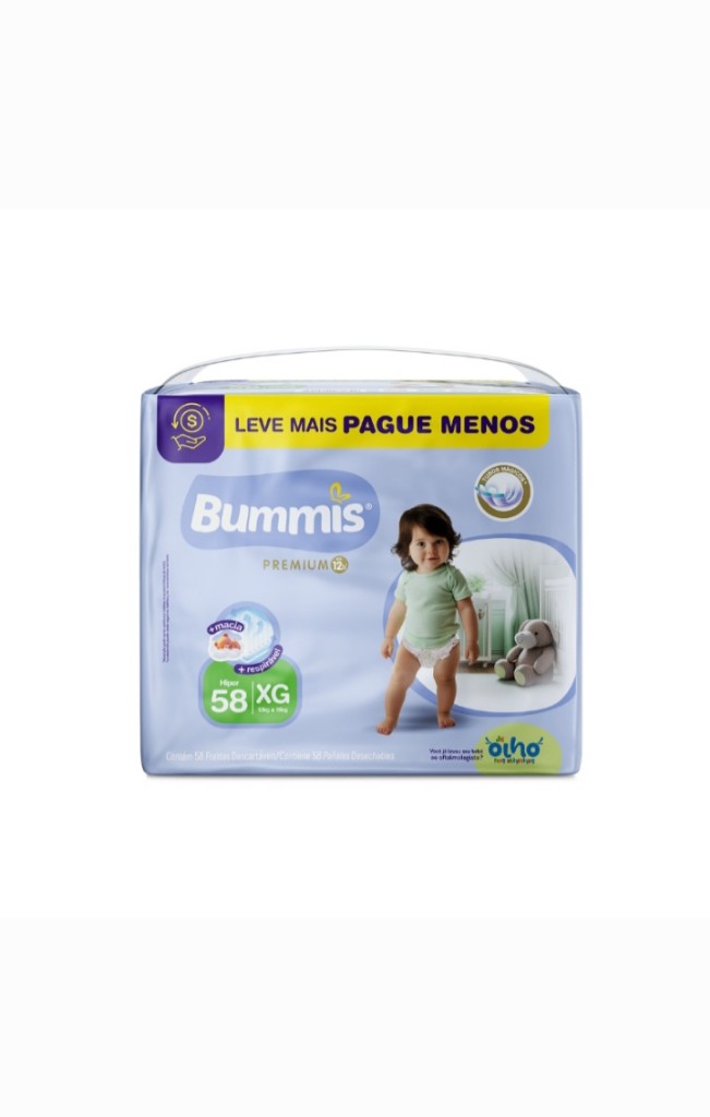 Bummis Premium pañales XG por 58