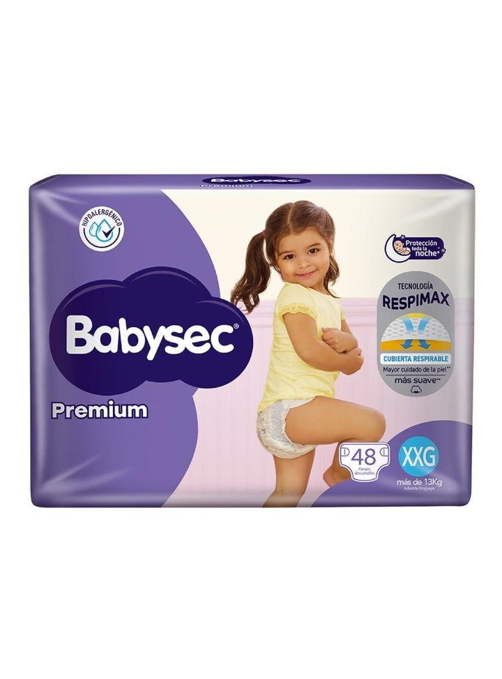 Babysec Premium Pañales XXG