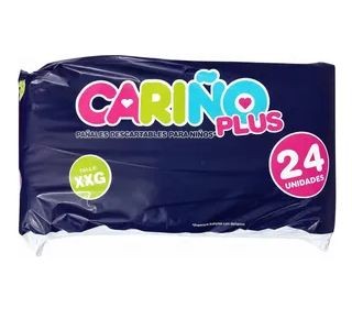 Cariño Plus pañales XXG por 24