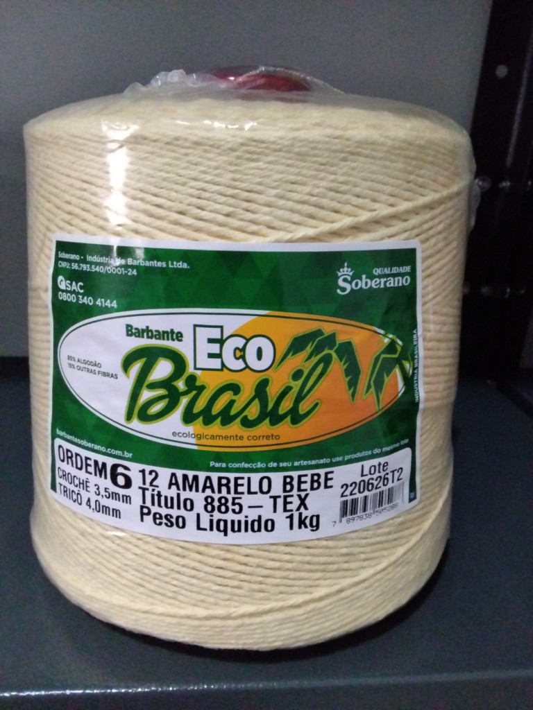 Barbante eco brasil 0.6 1kg