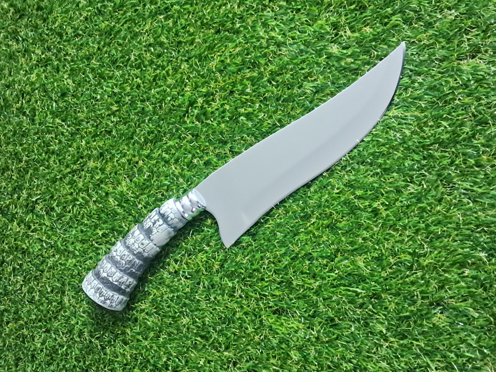 Picanheira 8" - cabo sintético rabo tatú - lâmina aço inox 3 mm