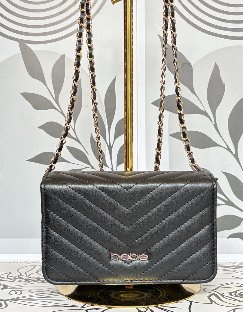 Bandolera bebe total black