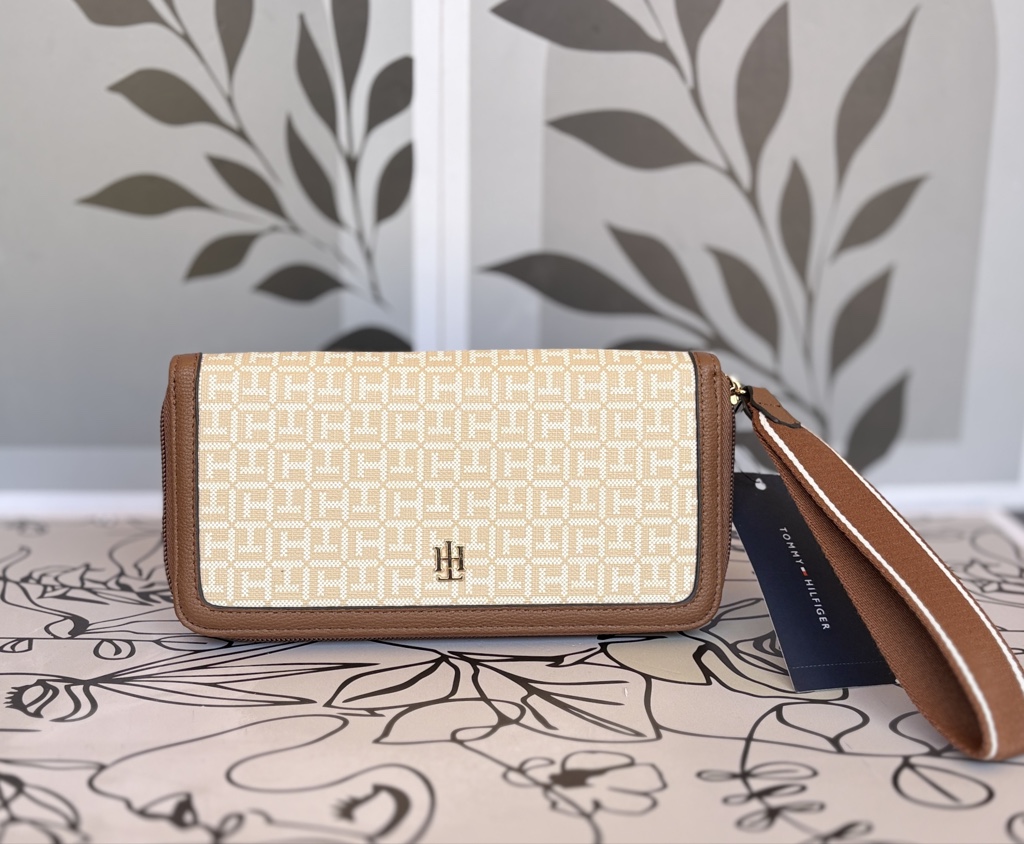 Billtera/Muñequera Tommy Hilfiger Beige