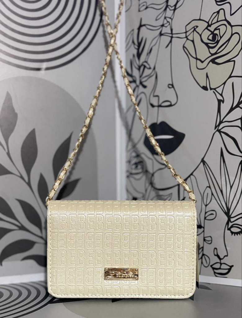 Bandolera Alto relieve Beige