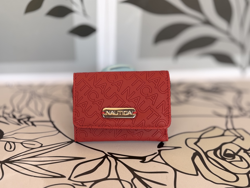 Billtera Nautica color Rojo