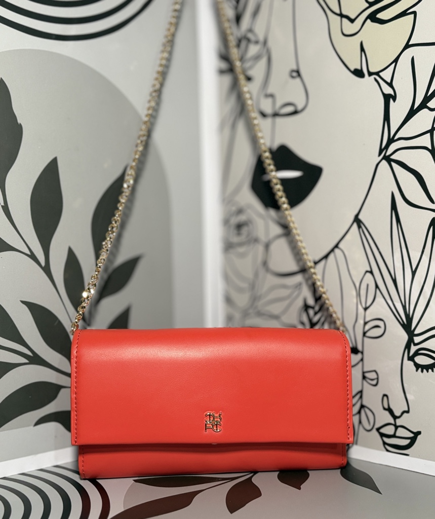 Bandolera Crepier roja/coral