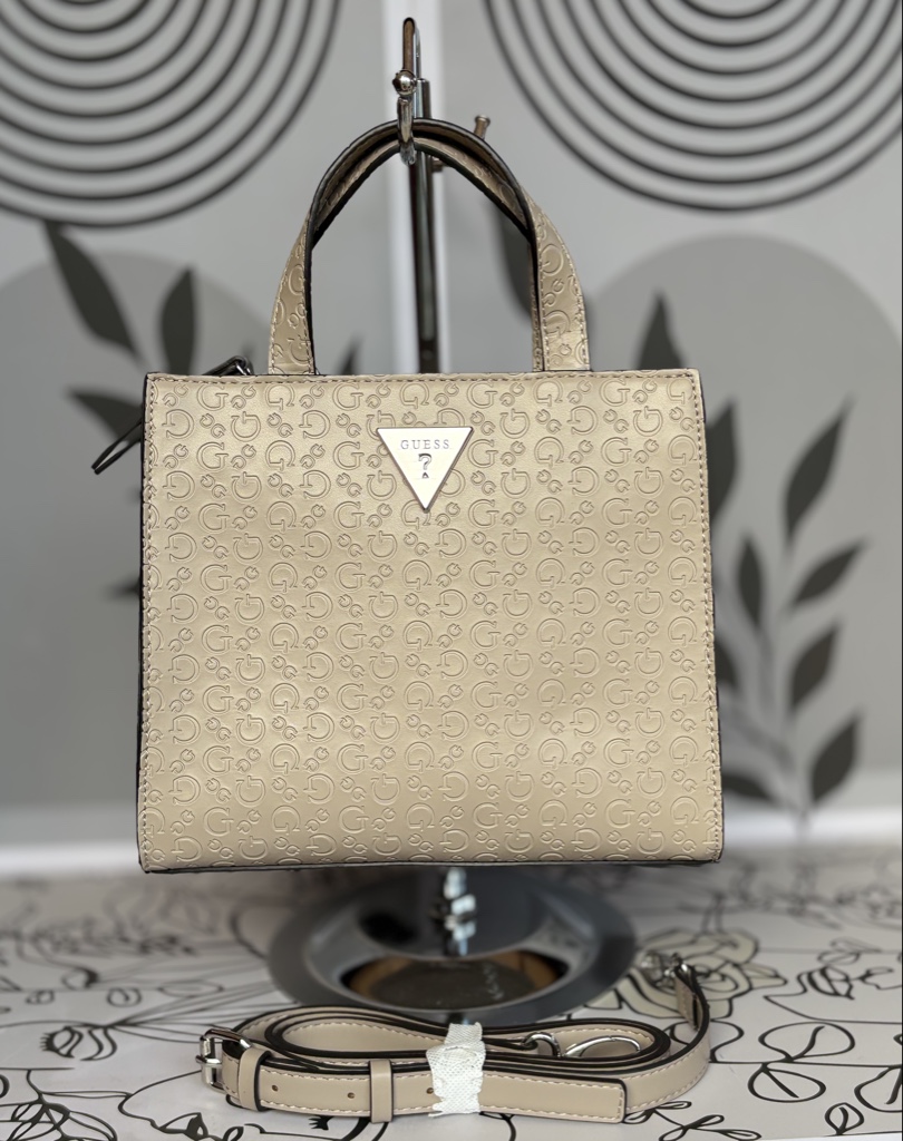 Mini tote/ Crossbody Guess beige