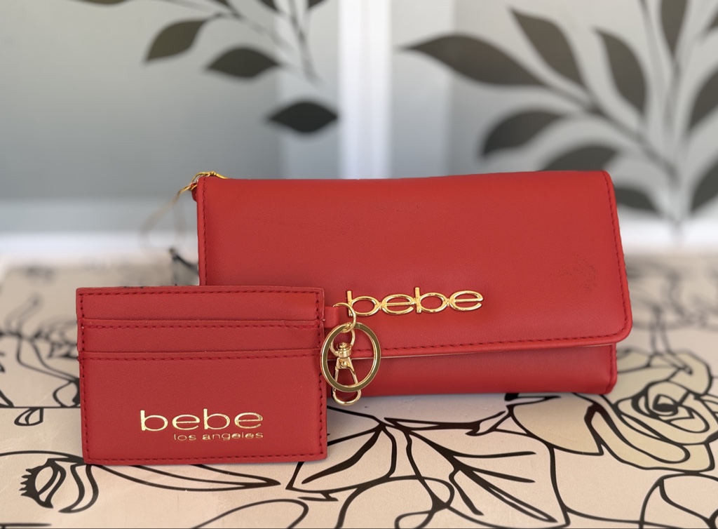 Billetera/Muñequera bebe Rojo Incluye porta tarjetas