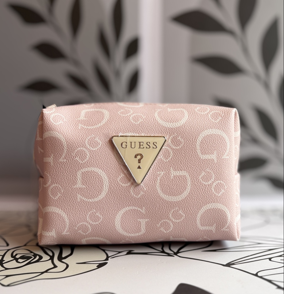 Guess billetera rosa