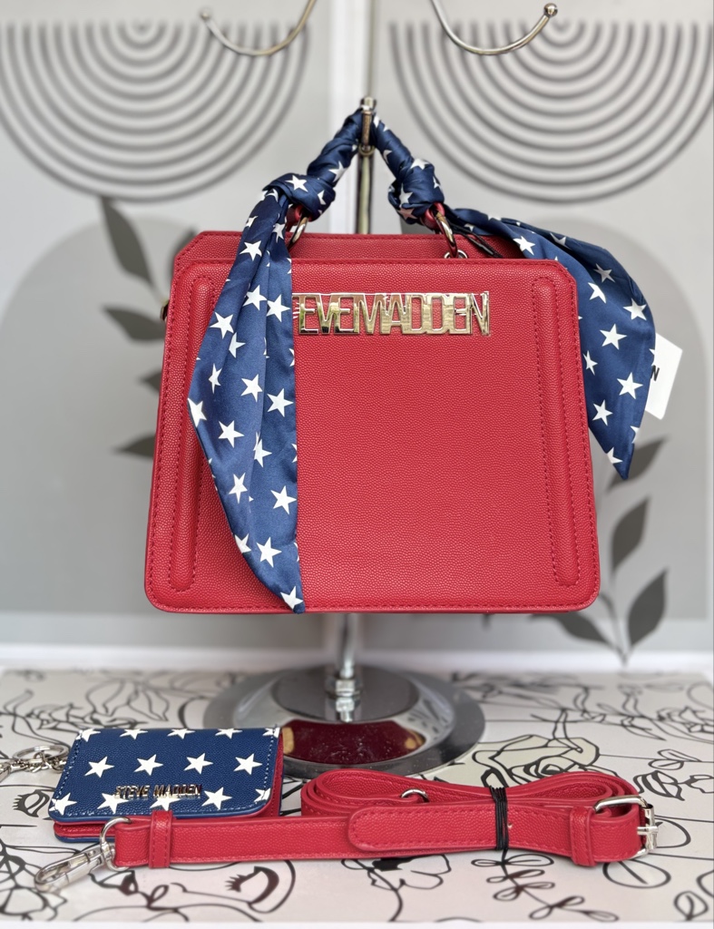 Bolso rojo SM +monedero