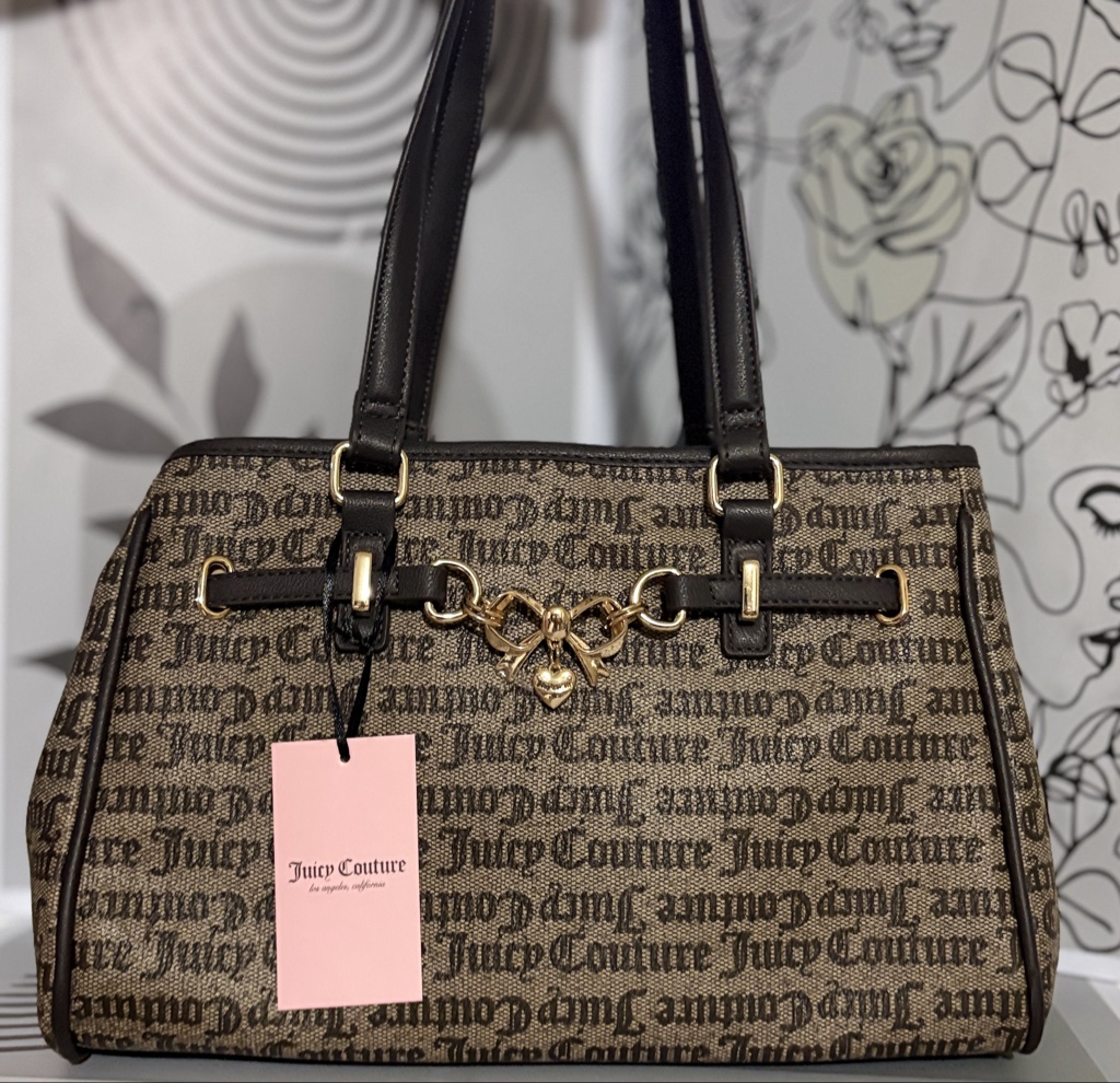 Tote Medina Juicy couture negro con marrón