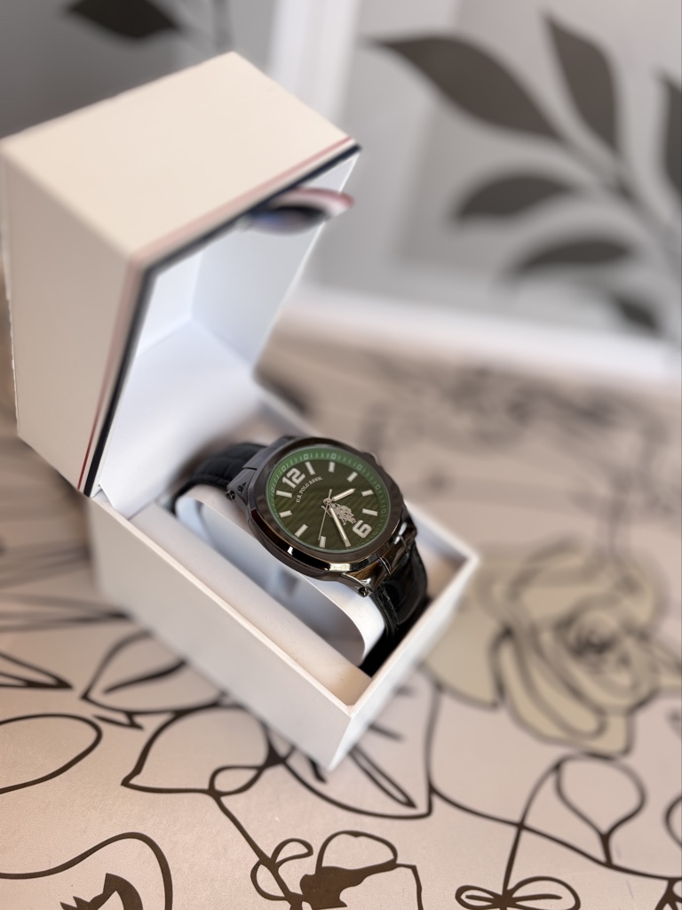 Reloj para varón esfera verde