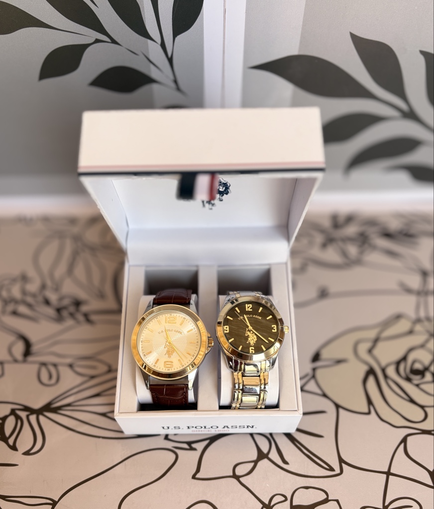 Reloj para varón marrón pack x2!