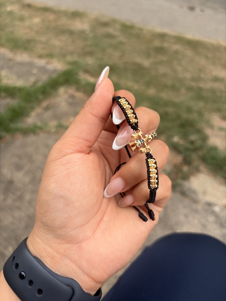 Pulsera tejida tio rico con Barriles