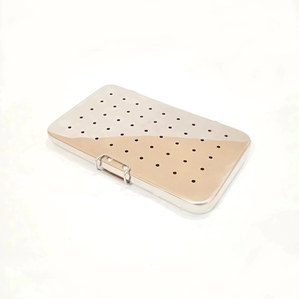 Caja de esterilización con broche