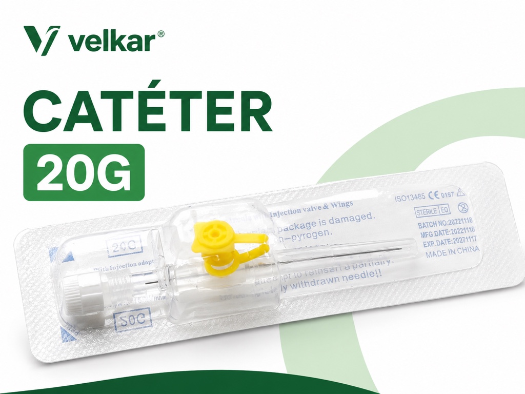 Velkar catéter 20G