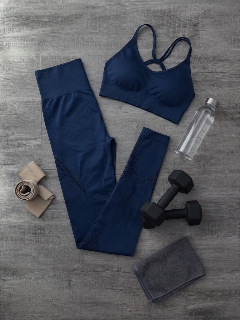 Set deportivo azul marino