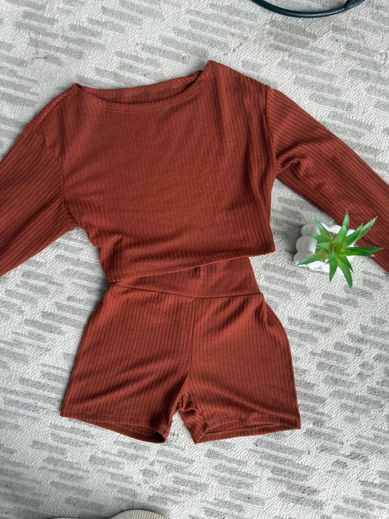 Conjunto terracota