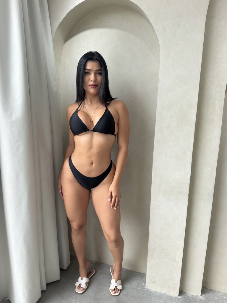 Bikini negro dos piezas