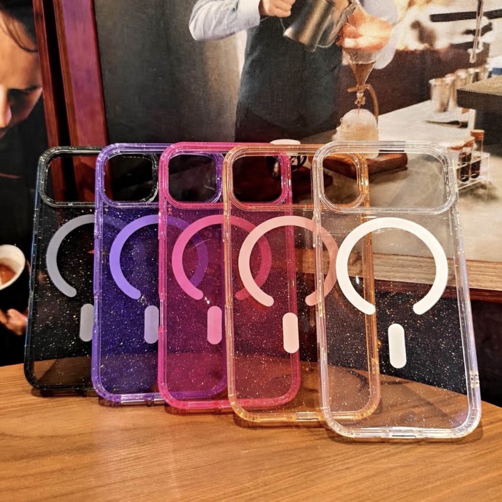 Case Glitter MagSafe