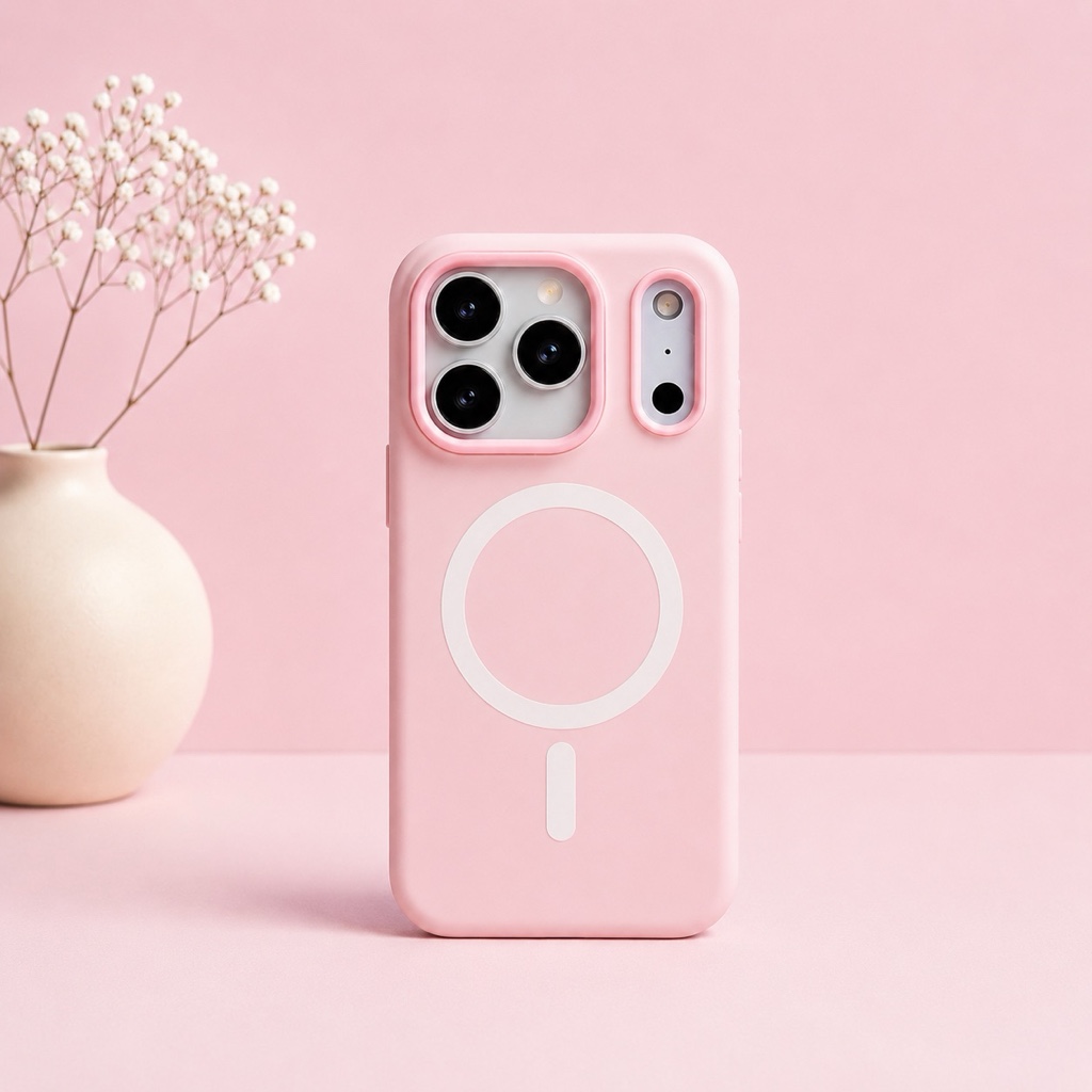 Case MagSafe Rosa