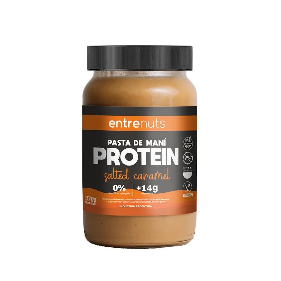Pasta de mani protein salted caramel x370grs (entrenuts)