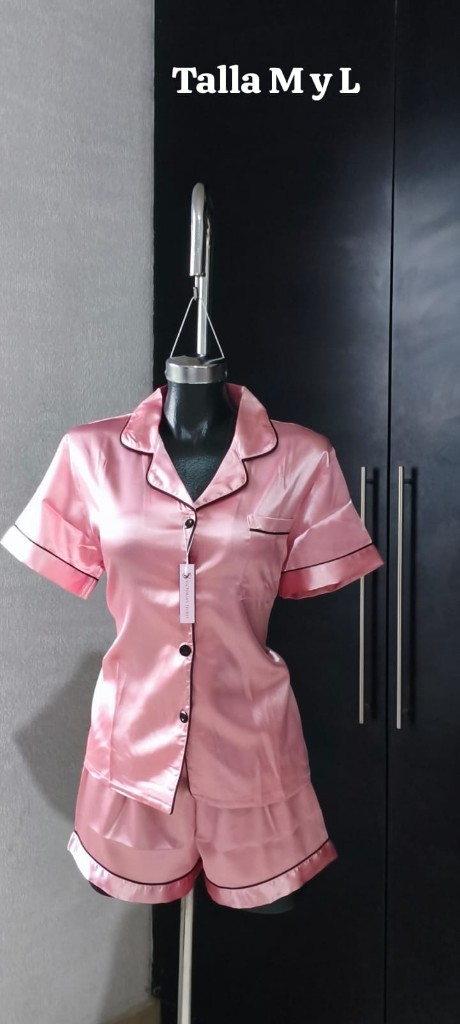 Conjunto pijama rosa