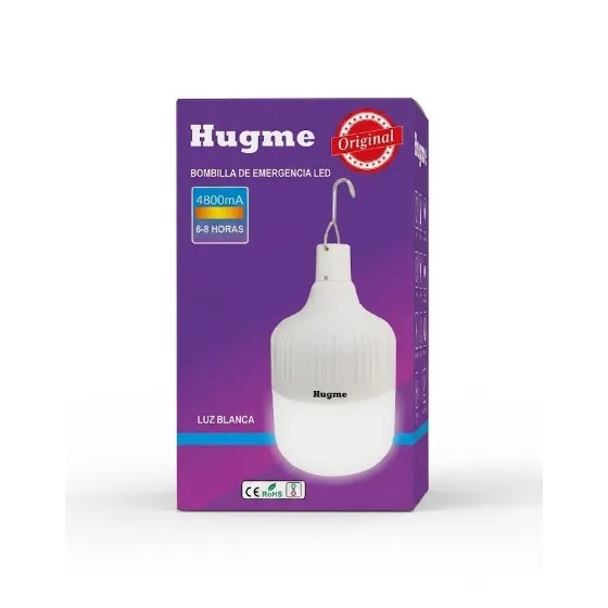 BOMBILLLO RECARGABLE 50W HUGME