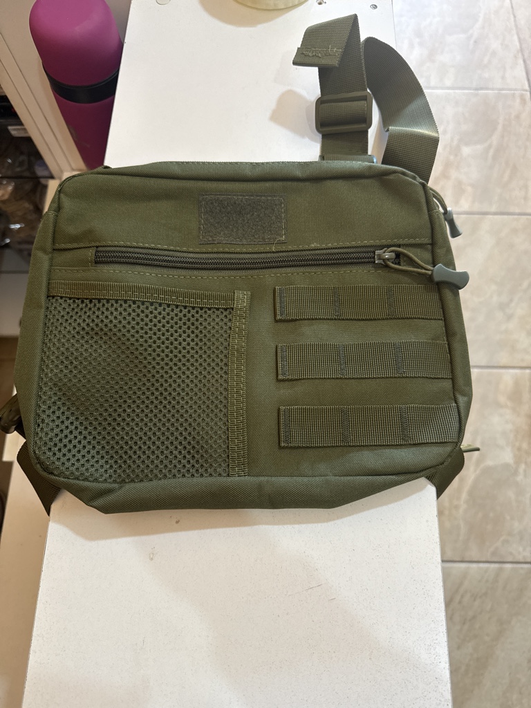 Pechera táctica verde