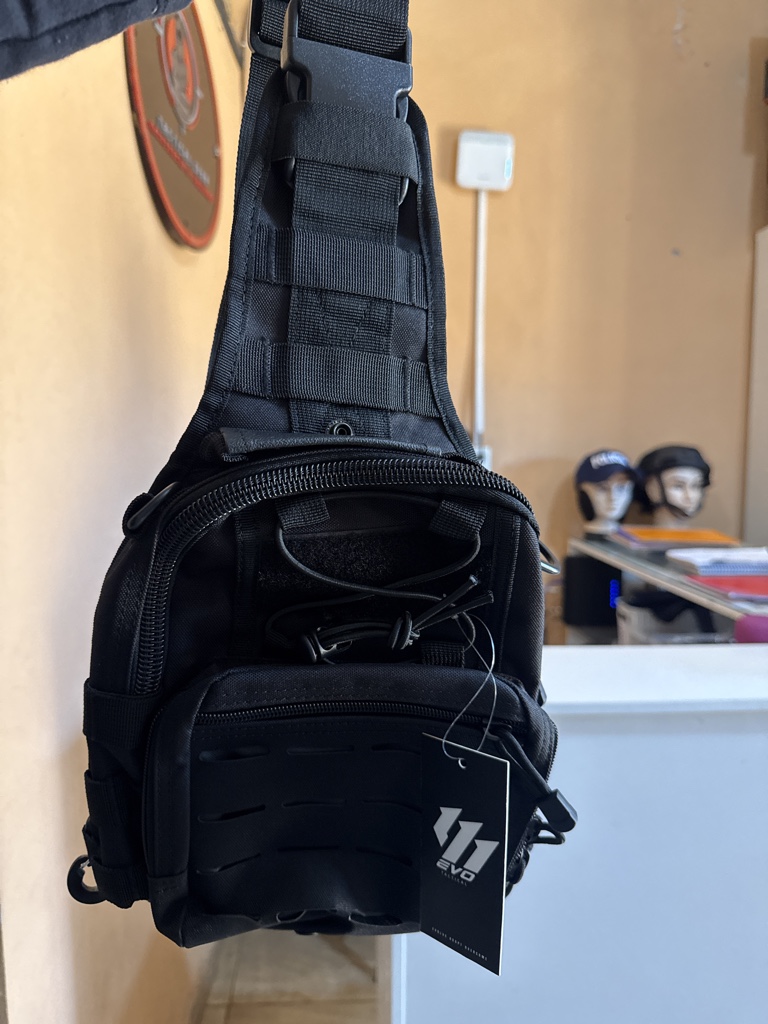 Bandolera táctica pequeña Evo negro