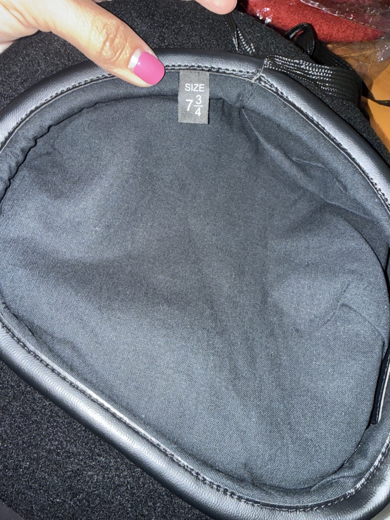 Boina negro 7 3/4