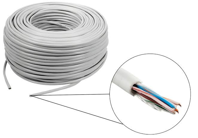 Cable UTP Cat 5e — rollo 305 m