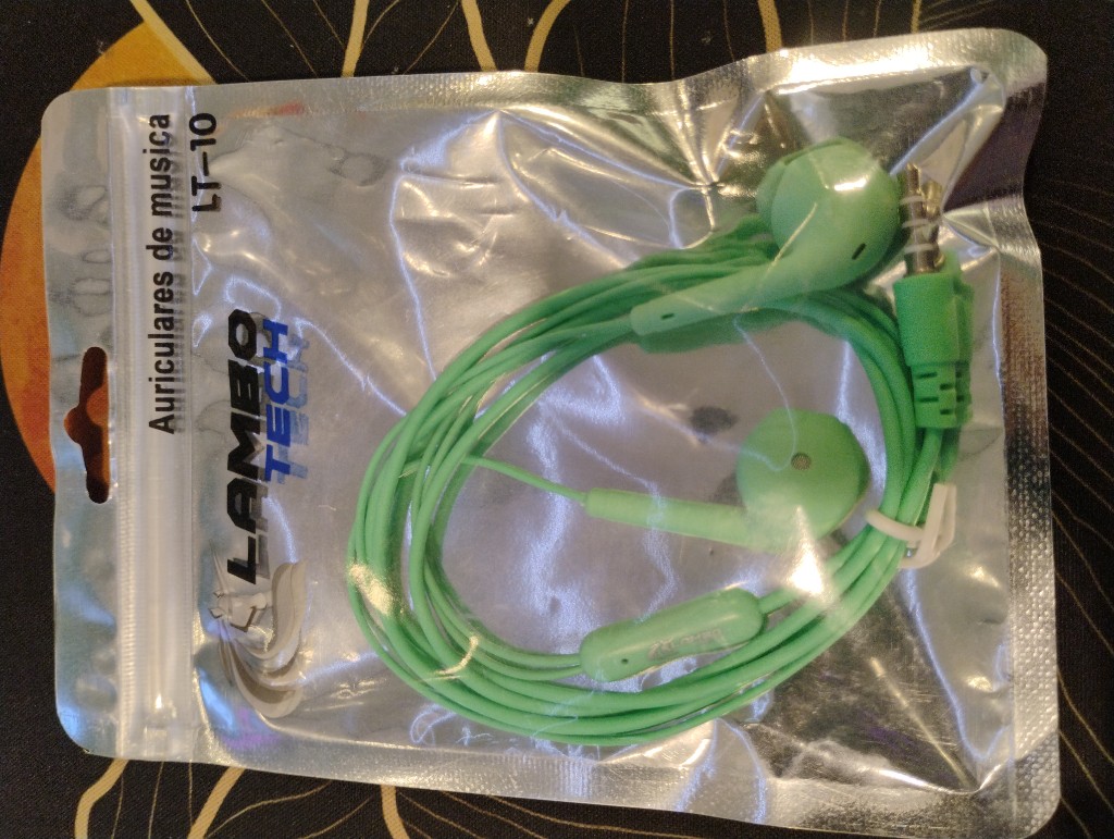 Lambo Tech auriculares verdes LT-10