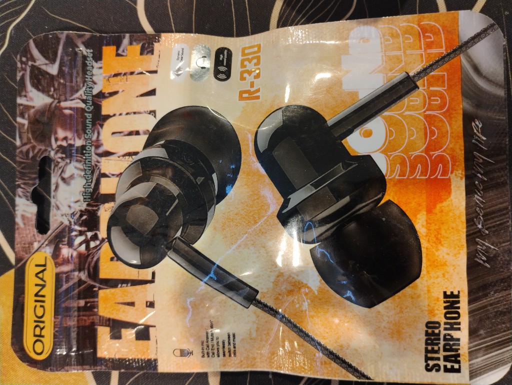Original R-330 auriculares negros