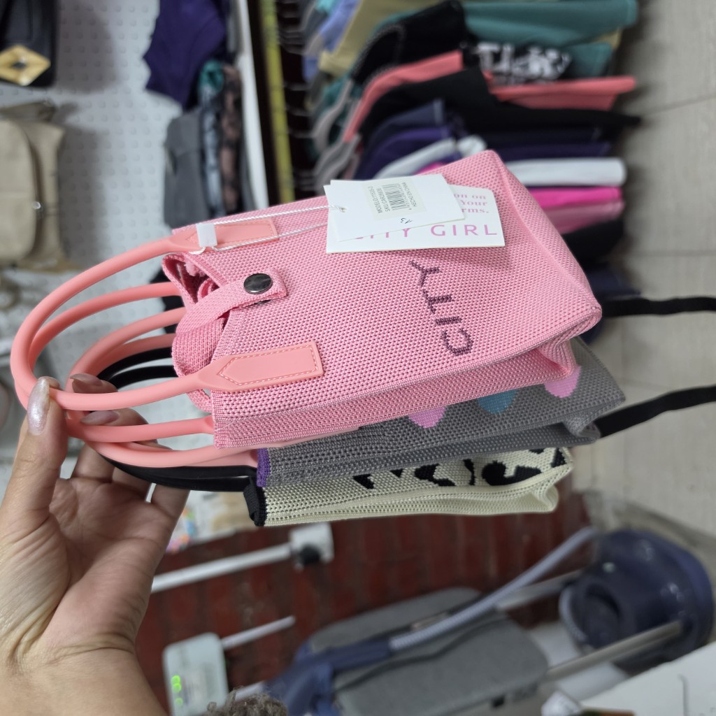 CITY GURL bolso rosa