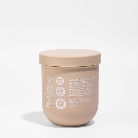 Mascarilla milagro herbal Milagros