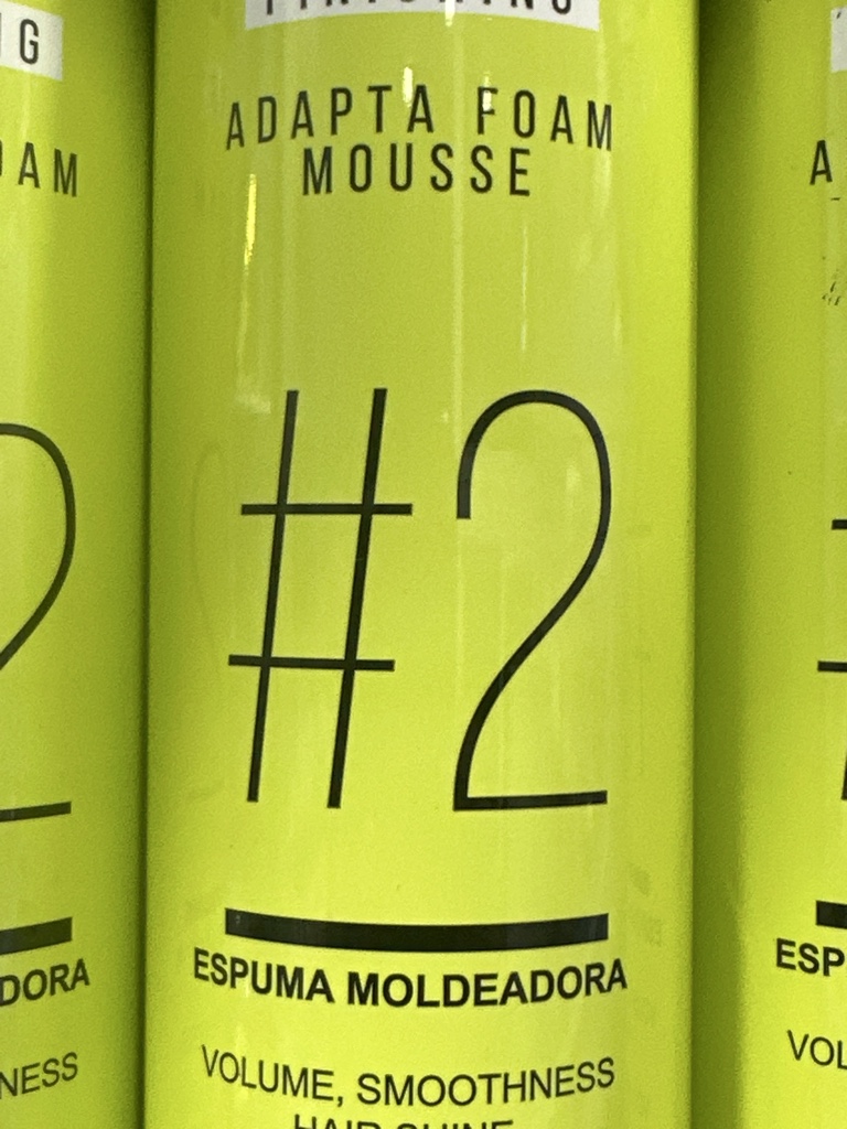 Adapta foam mousse