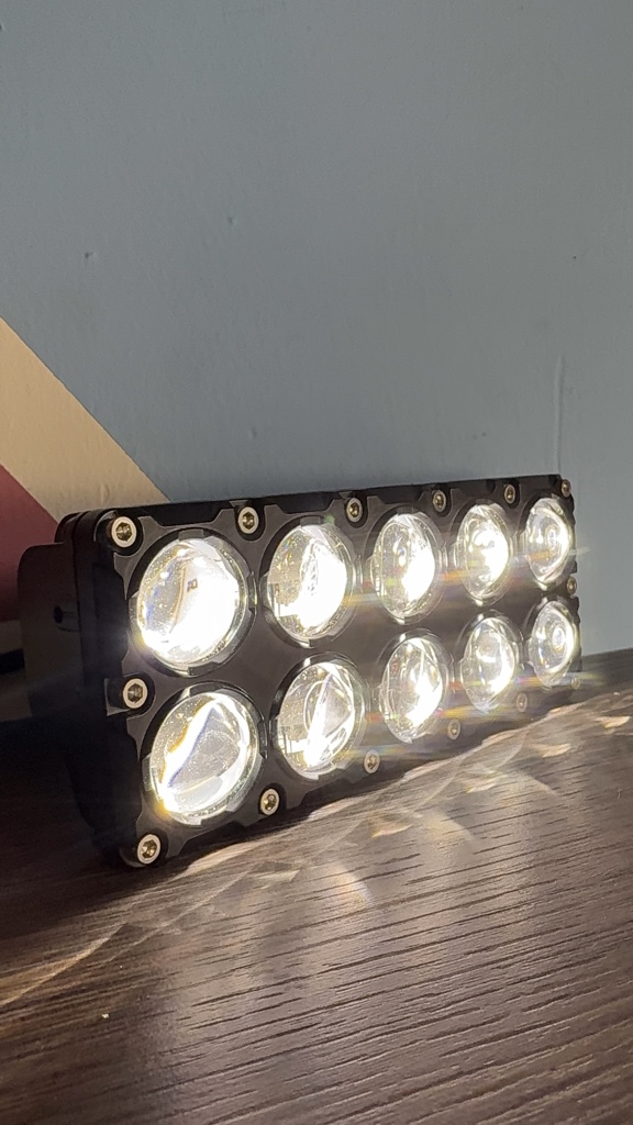 Mini par barrita LED 10x10 dual