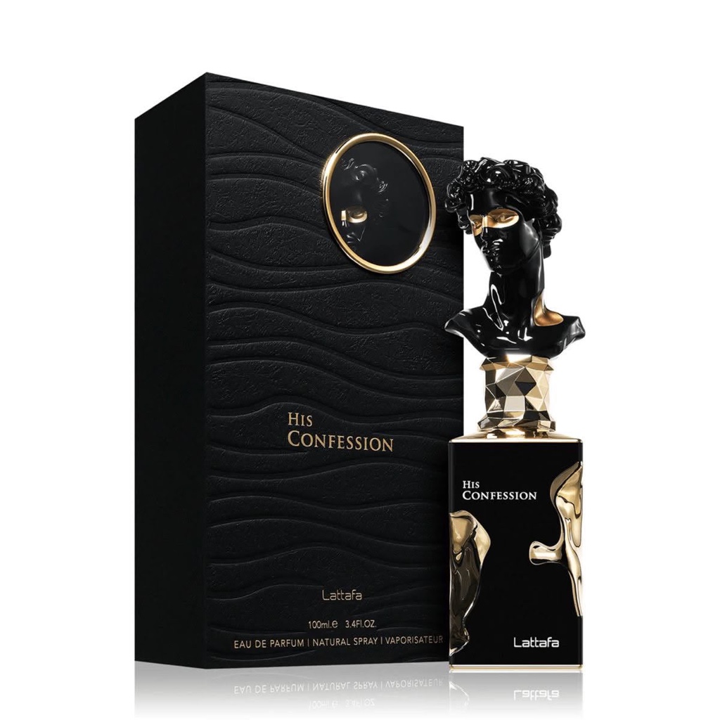 Lattafa His Confession negro 100ml