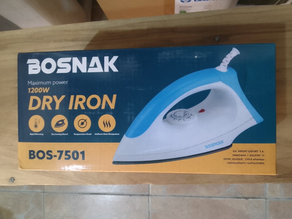 Plancha BOS-7501