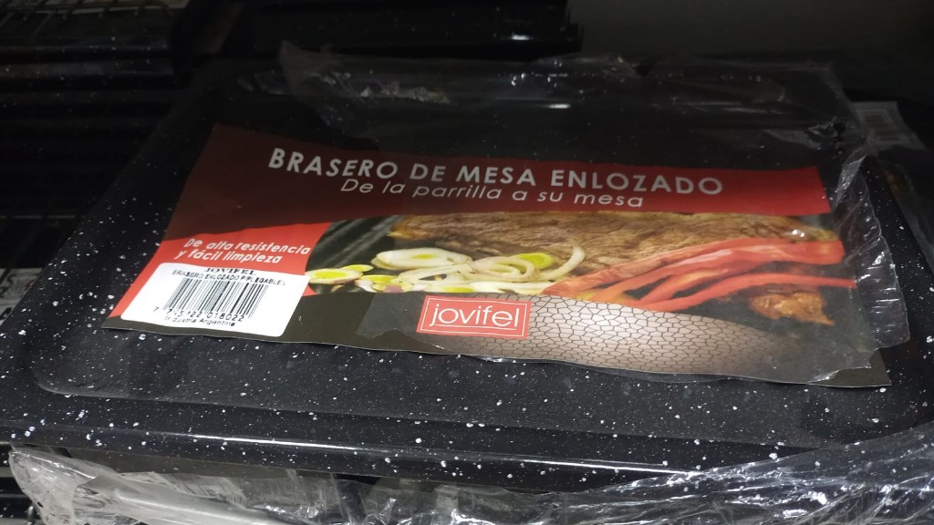 Brasero de mesa
