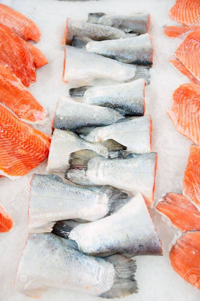 Posta cola de salmon