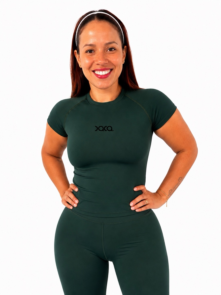 Camiseta Sirena VERDE PINO