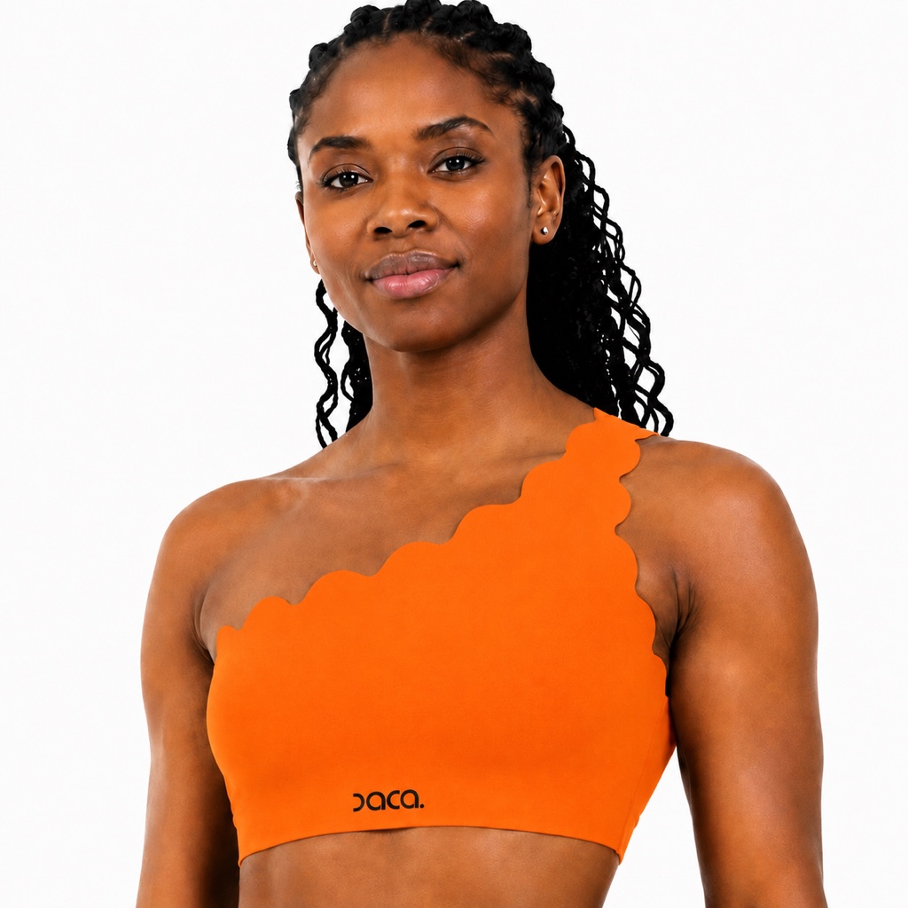 Top Nube Mediobeso NARANJA
