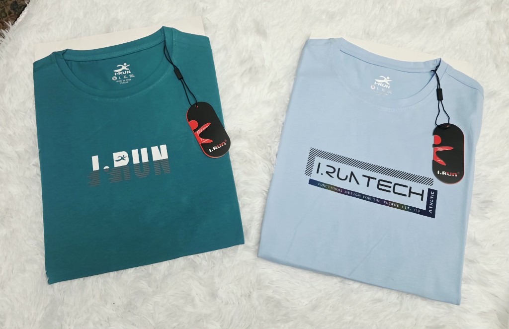 Remera I run de hombre
