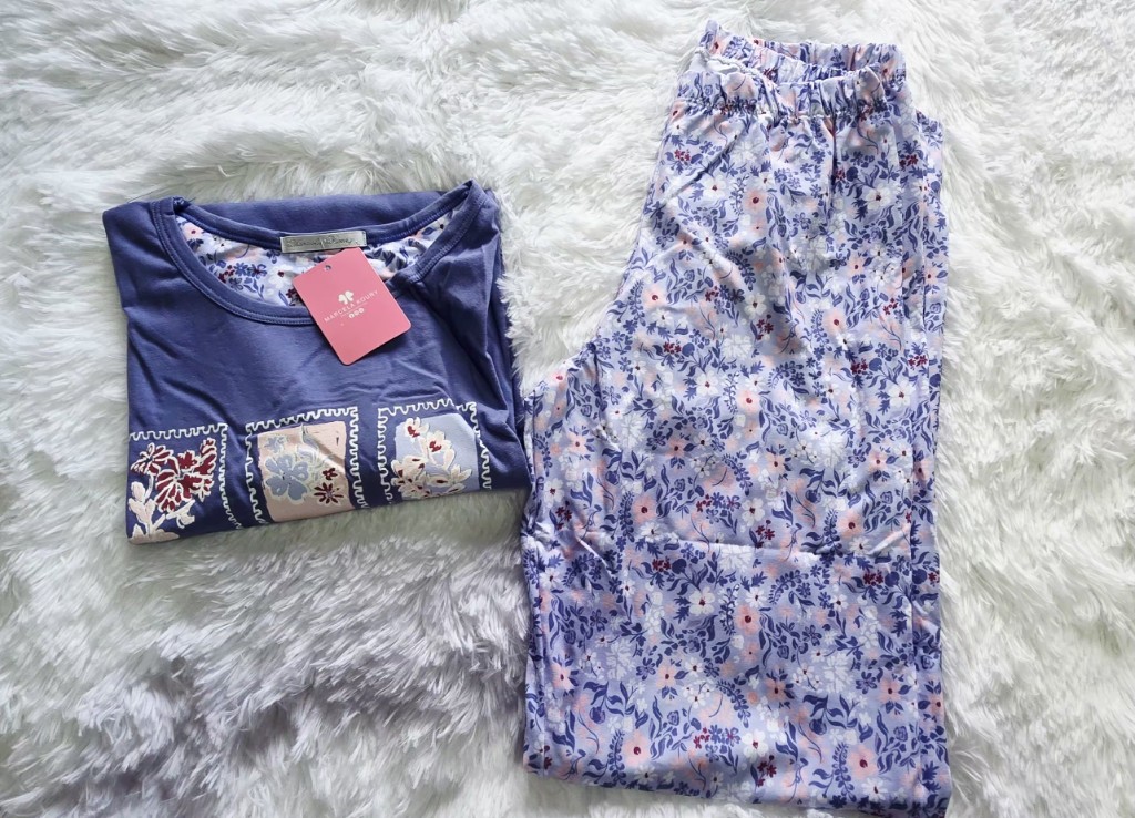 Pijama Lavanda floral