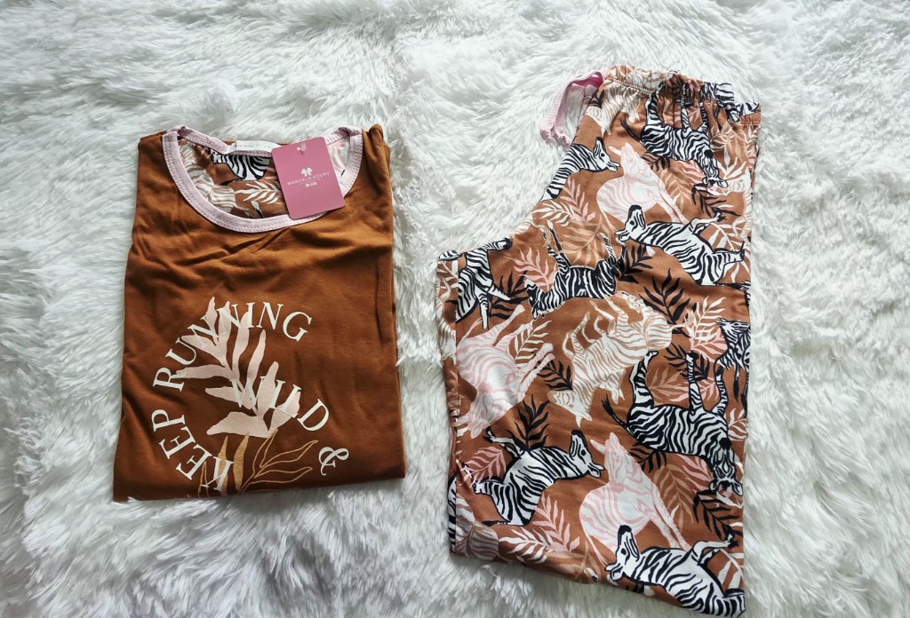 Pijama estampado animal print