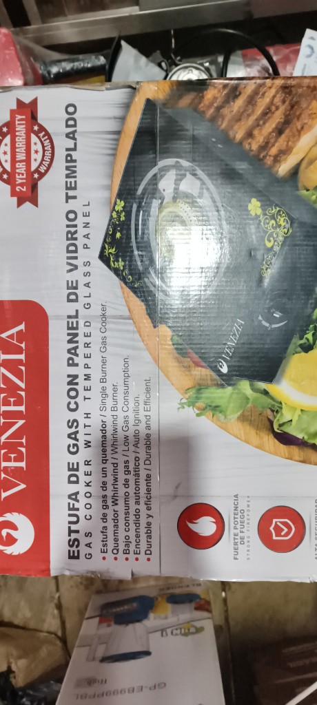 Venezia estufa gas negra