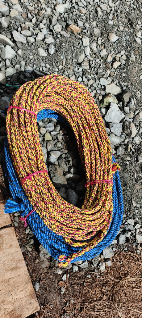 Cuerda trenzada multicolor