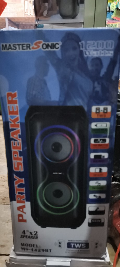 Master Sonic parlante party speaker